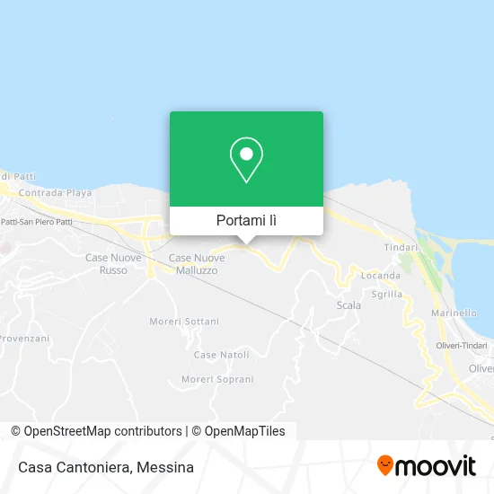 Mappa Casa Cantoniera