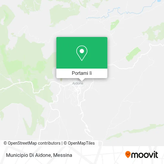 Mappa Municipio Di Aidone
