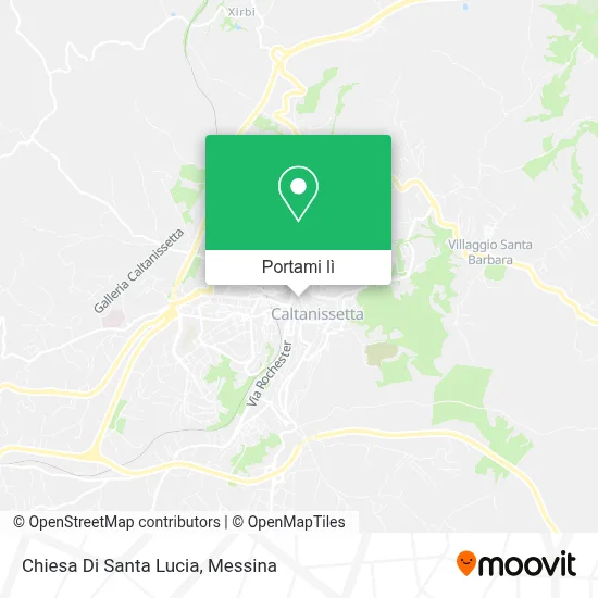 Mappa Chiesa Di Santa Lucia