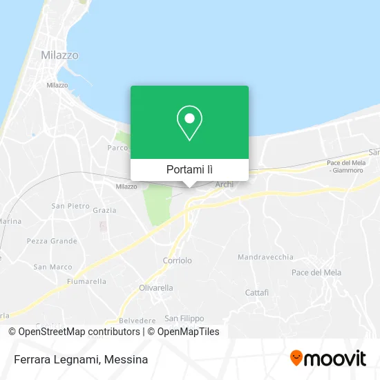 Mappa Ferrara Legnami