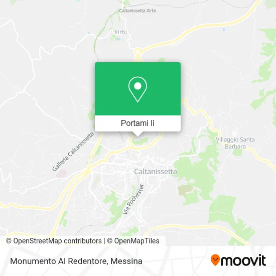 Mappa Monumento Al Redentore