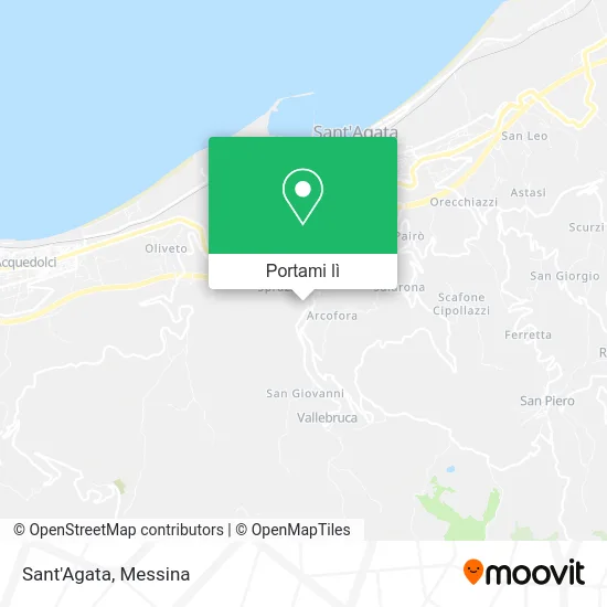 Mappa Sant'Agata