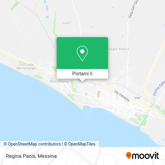 Mappa Regina Pacis