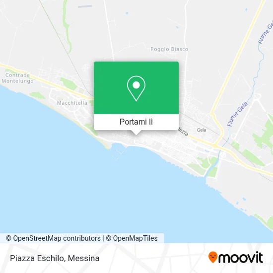 Mappa Piazza Eschilo