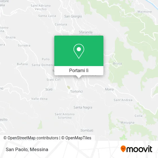 Mappa San Paolo