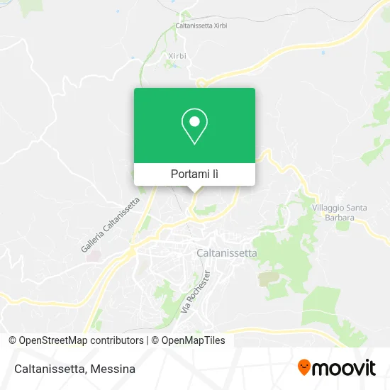 Mappa Caltanissetta
