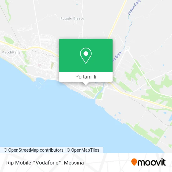 Mappa Rip Mobile ""Vodafone""
