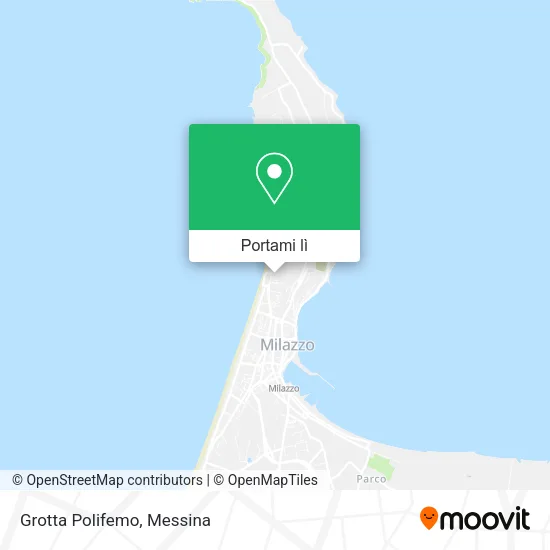 Mappa Grotta Polifemo