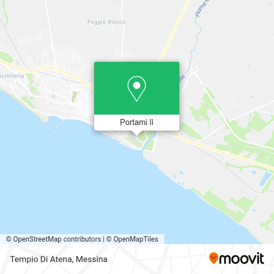 Mappa Tempio Di Atena