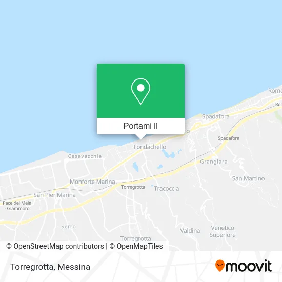 Mappa Torregrotta