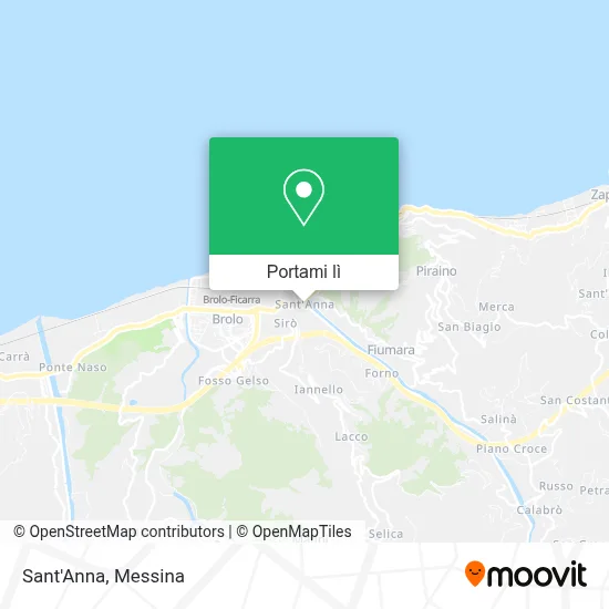 Mappa Sant'Anna