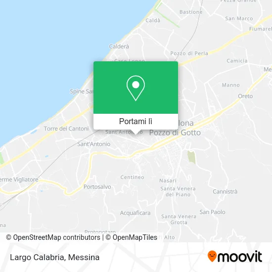 Mappa Largo Calabria