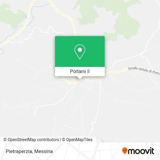 Mappa Pietraperzia