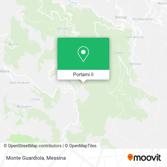 Mappa Monte Guardiola