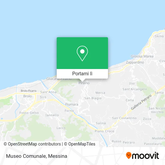 Mappa Museo Comunale