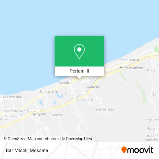 Mappa Bar Miceli