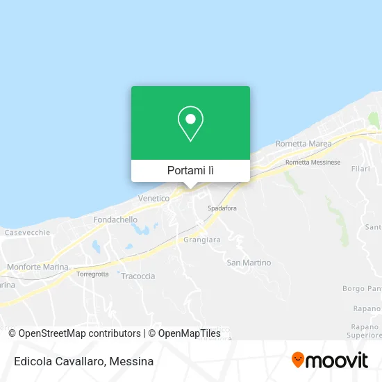 Mappa Edicola Cavallaro