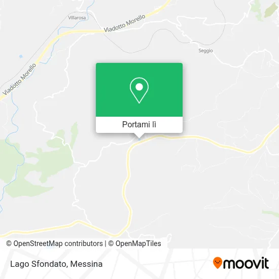 Mappa Lago Sfondato
