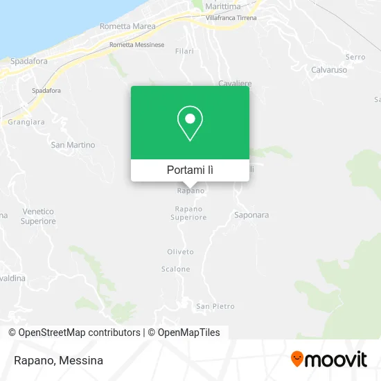 Mappa Rapano
