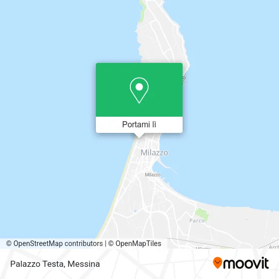 Mappa Palazzo Testa