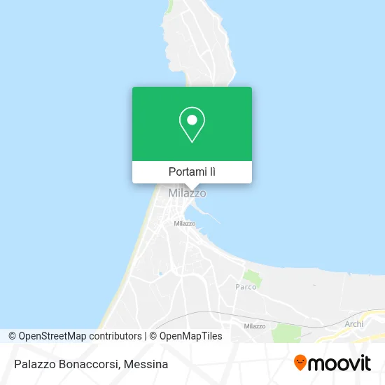 Mappa Palazzo Bonaccorsi