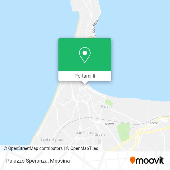 Mappa Palazzo Speranza