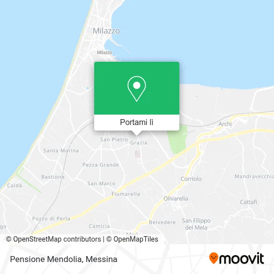 Mappa Pensione Mendolia