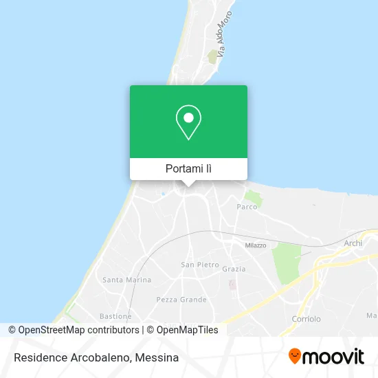 Mappa Residence Arcobaleno