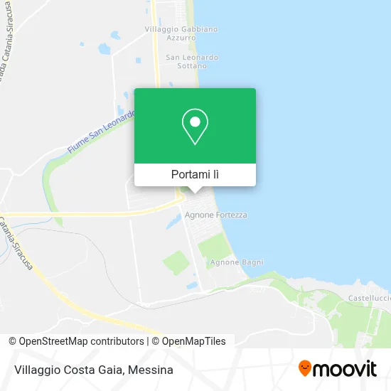 Mappa Villaggio Costa Gaia