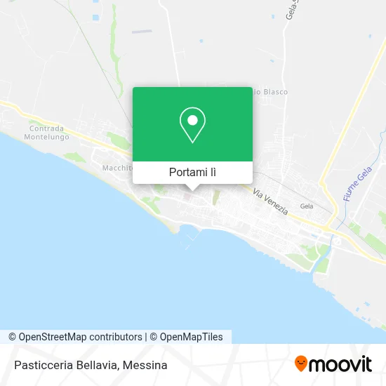 Mappa Pasticceria Bellavia