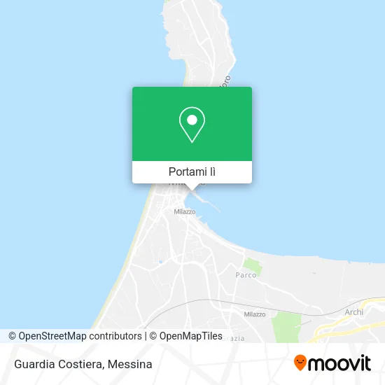 Mappa Guardia Costiera