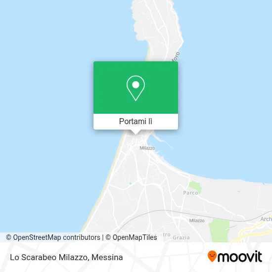 Mappa Lo Scarabeo Milazzo
