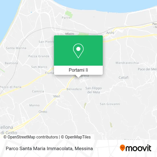 Mappa Parco Santa Maria Immacolata