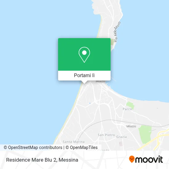 Mappa Residence Mare Blu 2