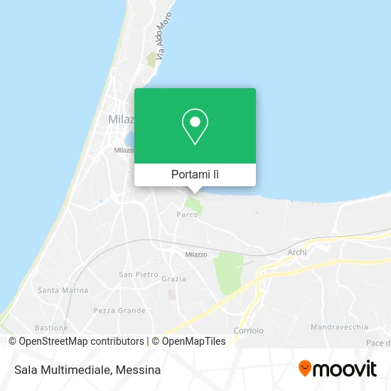 Mappa Sala Multimediale