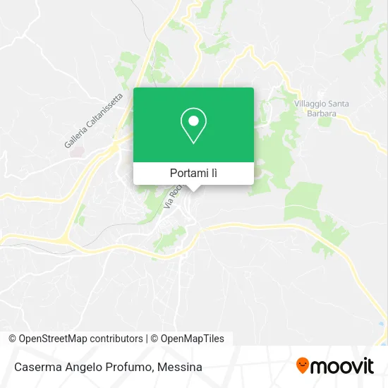 Mappa Caserma Angelo Profumo