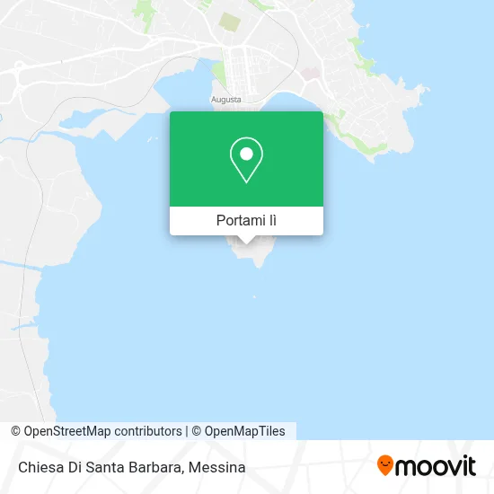 Mappa Chiesa Di Santa Barbara
