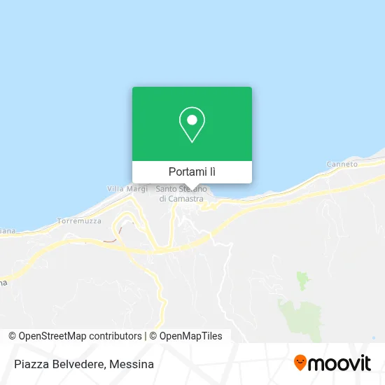 Mappa Piazza Belvedere