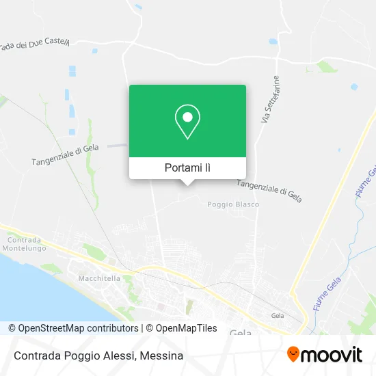 Mappa Contrada Poggio Alessi