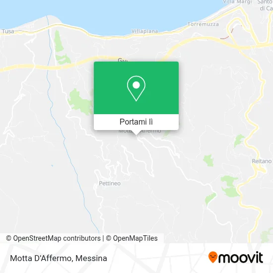 Mappa Motta D'Affermo