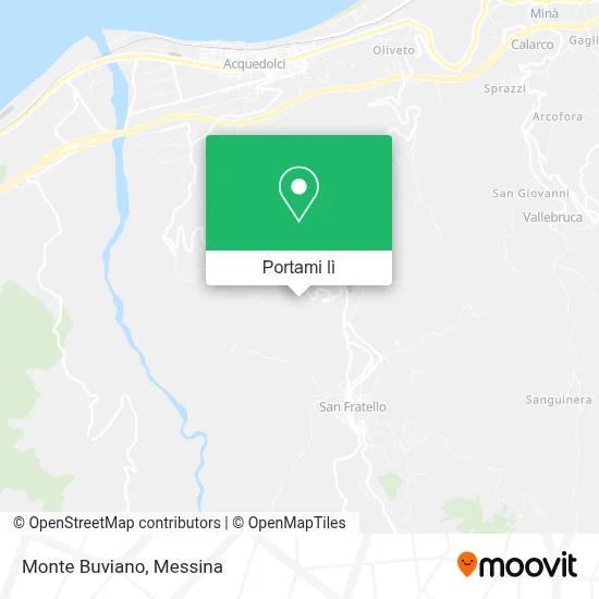 Mappa Monte Buviano