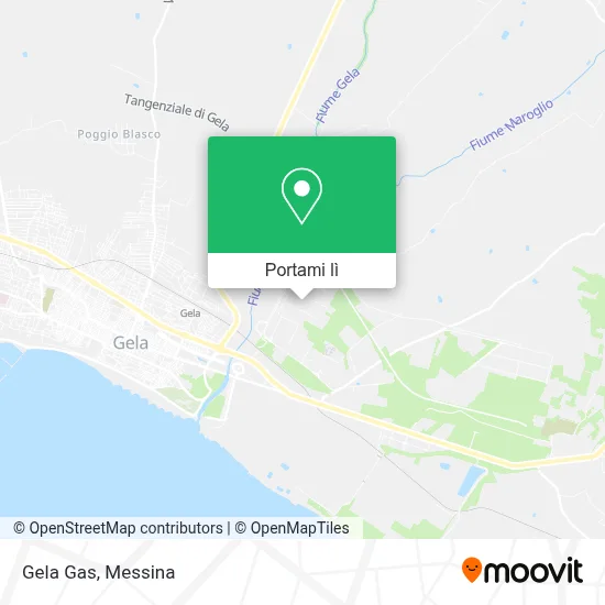 Mappa Gela Gas