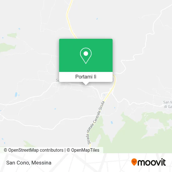 Mappa San Cono