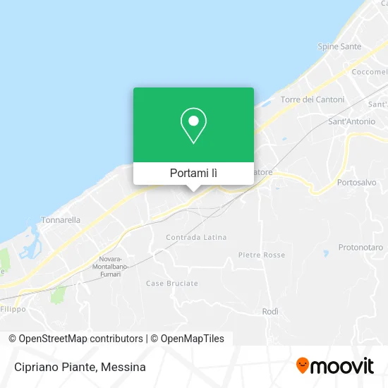 Mappa Cipriano Piante