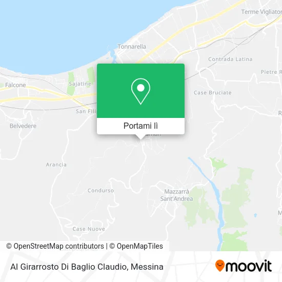 Mappa Al Girarrosto Di Baglio Claudio