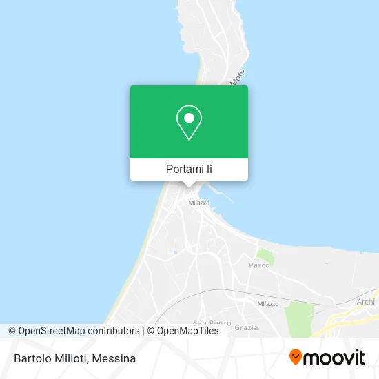 Mappa Bartolo Milioti