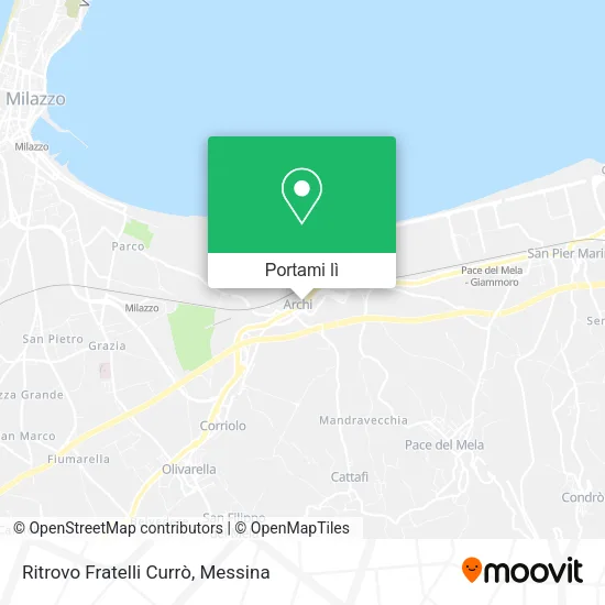 Mappa Ritrovo Fratelli Currò