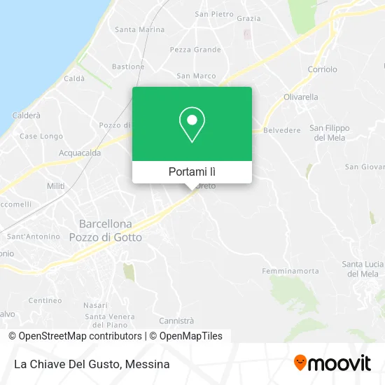 Mappa La Chiave Del Gusto