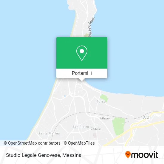 Mappa Studio Legale Genovese