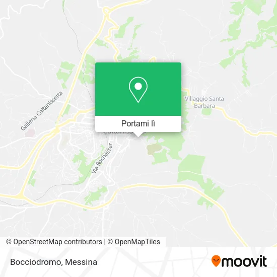Mappa Bocciodromo